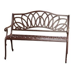 Garden Bench - The Brockway bench is a great looking outdoor bench 