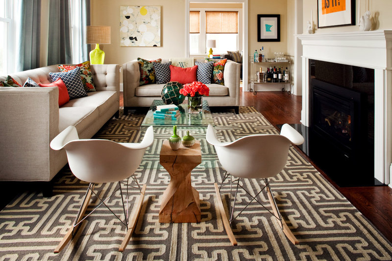 modern living room by Surya
