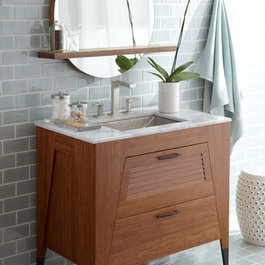 Bathroom Sink Consoles on Traditional Bathroom Vanities And Sink Consoles Louvers Design Ideas