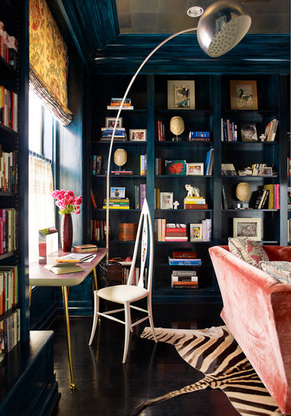 Eclectic Living Room by Hillary Thomas Designs