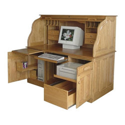 roll top desk with hidden compartments
