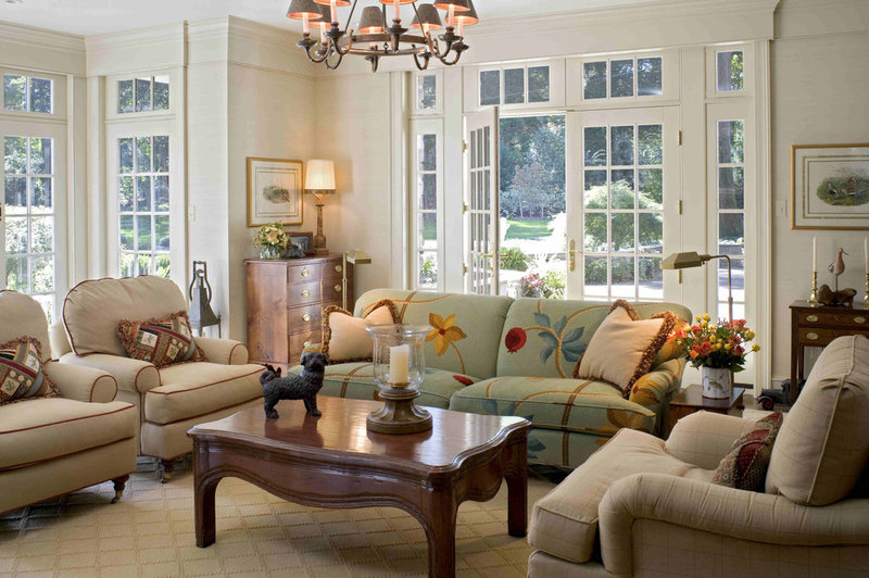 traditional family room by Meadowbank Designs