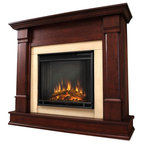 Electric fireplaces stone
