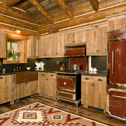 Rustic Kitchen on Will Have You Roughing Things Up For A Kitchen Steeped In Comfort