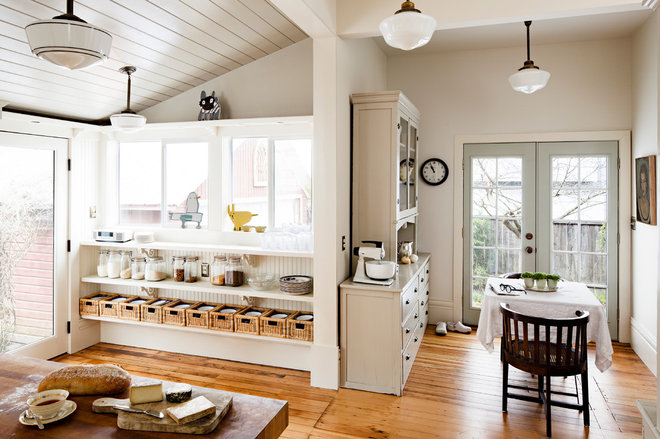 eclectic kitchen by Vicki Simon Interior Design