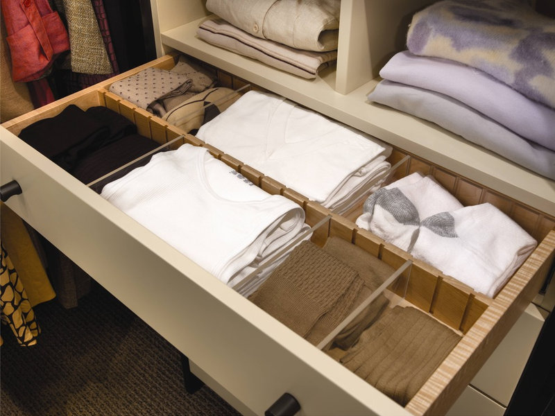 contemporary closet by Cabinet Innovations
