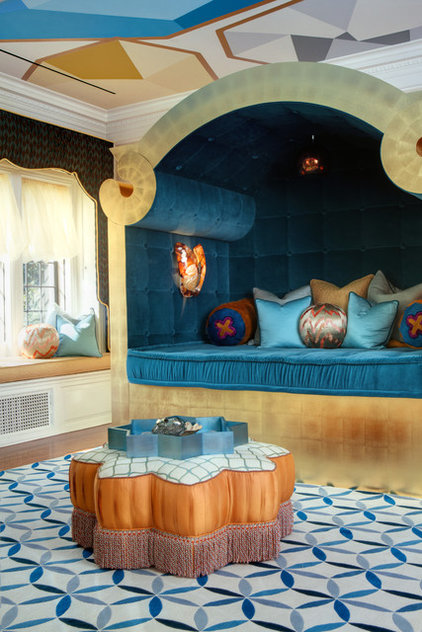 contemporary bedroom by Lori Dennis, ASID, LEED AP