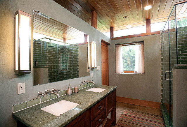 eclectic bathroom by Sustainable Design Group