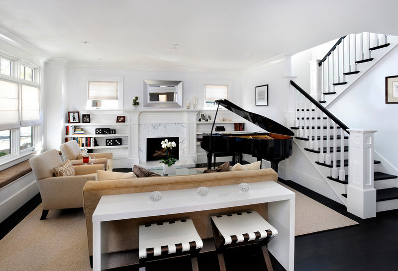 Contemporary Living Room by Sullivan Design Studio