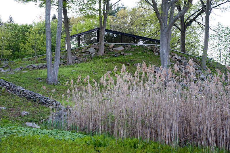 traditional landscape by The Philip Johnson Glass House