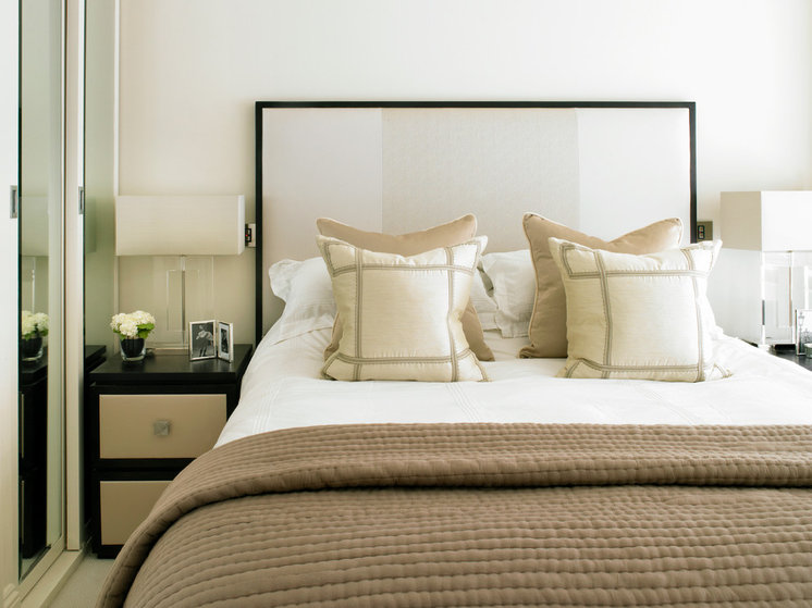 Contemporary Bedroom by Amory Brown