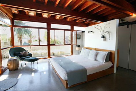 Studio EA | David Hertz Architects Inc. modern bedroom