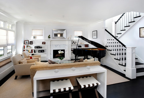 Modern classic contemporary living room