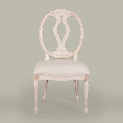 Maison slip seat side chair traditional chairs