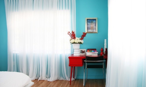 bold color modern bedroom modern bedroom