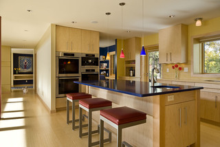 Private residence modern kitchen