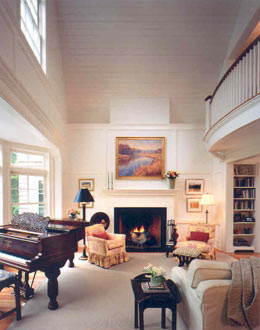 traditional living room by Austin Patterson Disston Architects