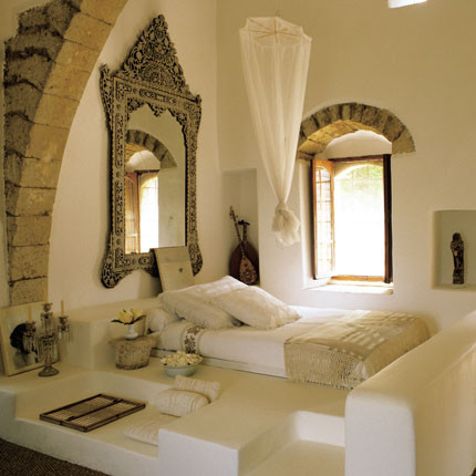 Bedroom House Plans on Arabic House Mediterranean Bedroom