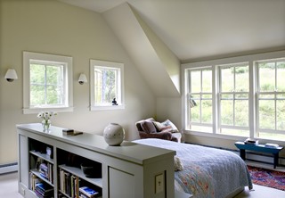 Farmhouse Reinterpreted contemporary bedroom