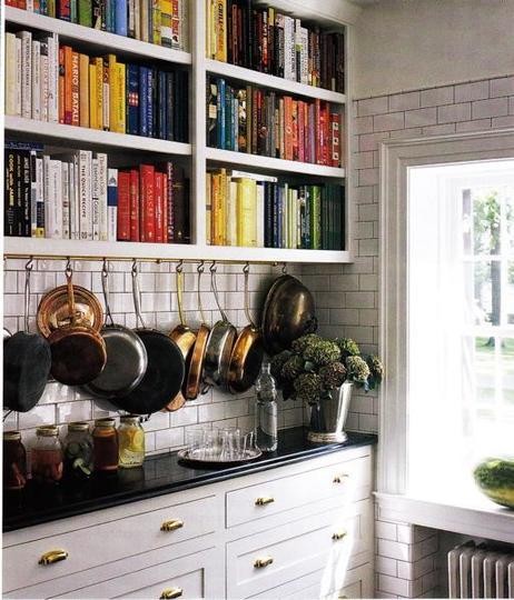 Organization Inspiration: Neat & Beautiful Kitchens | Apartment Therapy New York eclectic kitchen