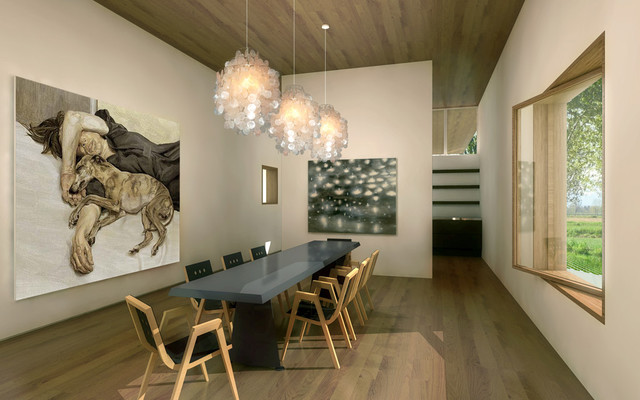 axis mundi modern dining room