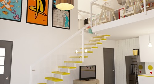 Agata Winer contemporary staircase