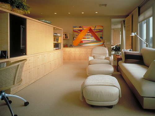 Powell/Kleinschmidt. modern family room