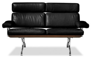 Eames Leather Sofa modern sofas