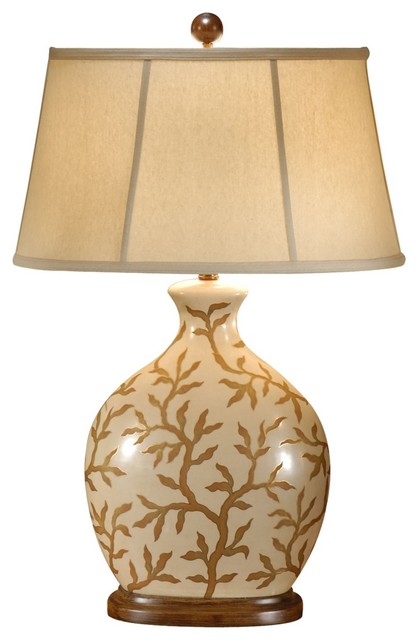 Coastal Table Lamps on Coastal Wildwood Frantic Branches Porcelain Table Lamp   Contemporary