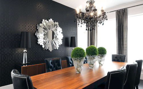 contemporary dining room by Atmosphere Interior Design Inc.