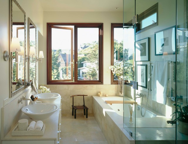 modern bathroom by Karin Payson architecture + design