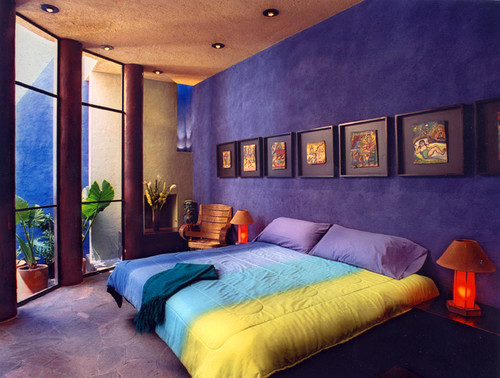 Casa de las Estrellas contemporary bedroom