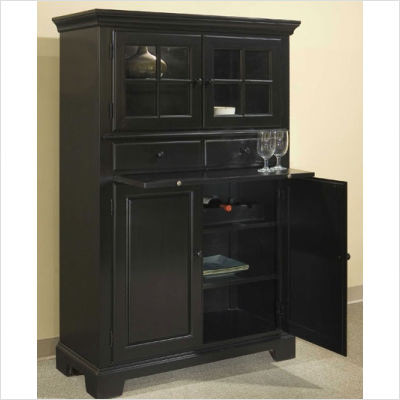 Pantry Cabinets on Broyhill Cuisine Storage Cabinet In Ebony   Traditional   Pantry