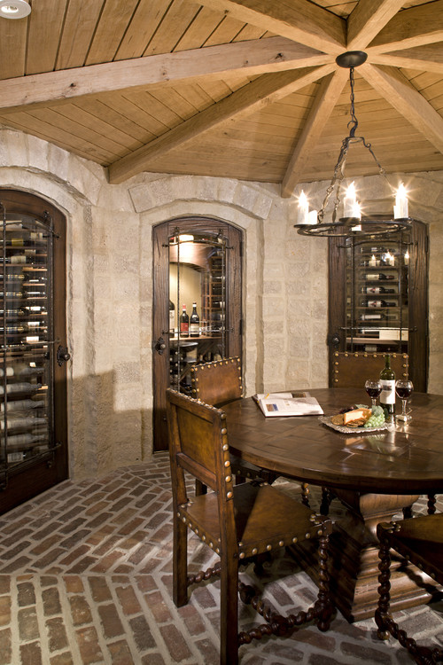Wine Room traditional wine cellar