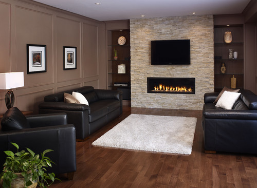  corner or the TV over the fireplace?