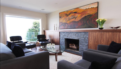 Spring Bay - Mid-Century Modern modern living room