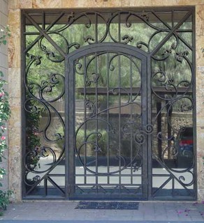 Modern Front Doors  Glass on To Your Ideabook Glass And Iron Front Door The Combination Of Glass