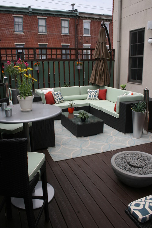 An Indoor & Outdoor Oasis eclectic patio