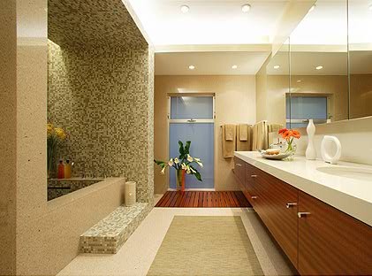 OJMR Architects modern bathroom