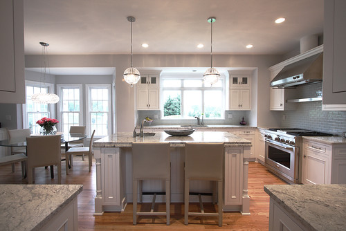 Modern Lighting + Classic Design modern kitchen
