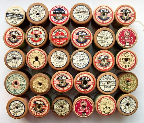 Vintage Spools  accessories and decor