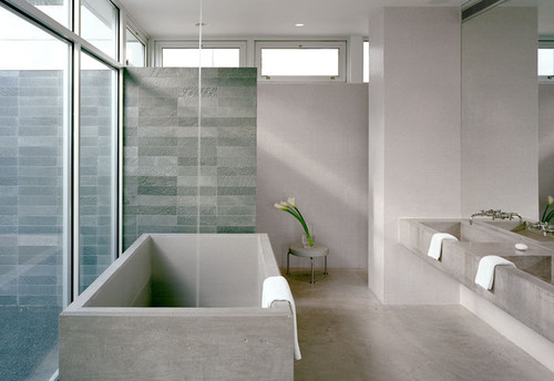 Audrey Matlock Architect modern bathroom