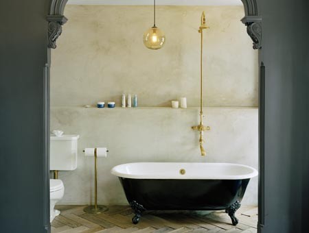 Levenson McDavid Architects eclectic bathroom