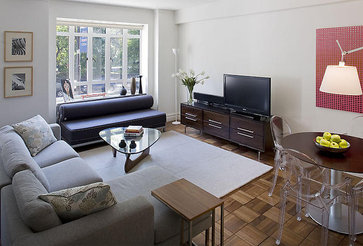 James Wagman Architect, LLC - Apartment - CPW 2P contemporary living room