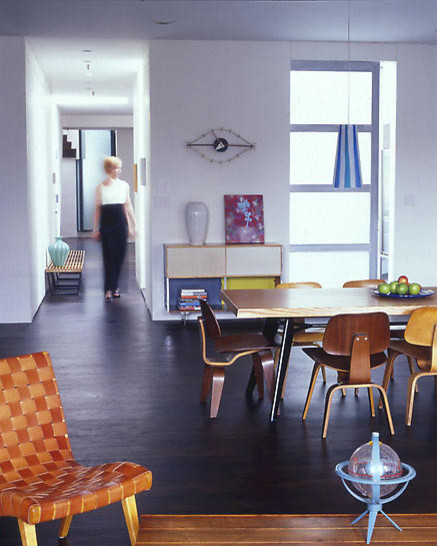 James Wagman Architect, LLC - Loft - East Village modern dining room