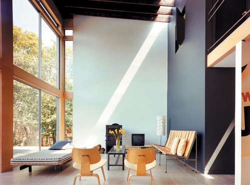 CrystalTech - [ Roger Hirsch Architect ] modern living room