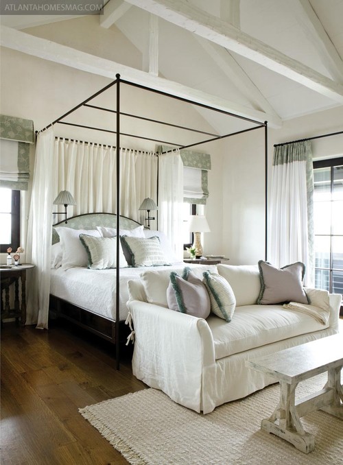 Comfort on the Coast as featured in Atlanta Homes & Lifestyles contemporary bedroom