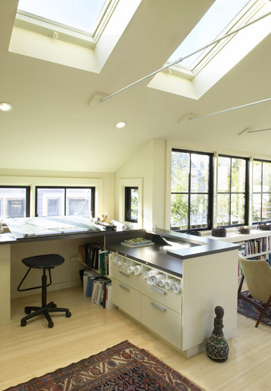 Feldman Architecture contemporary home office