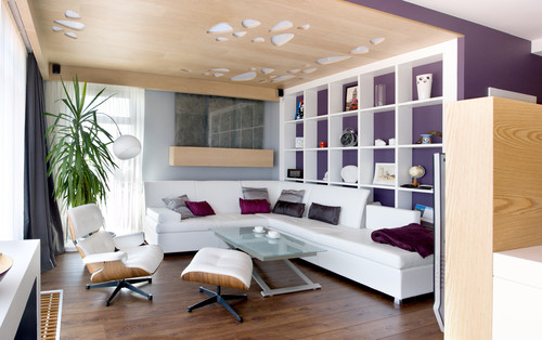 Interiors design contemporary family room