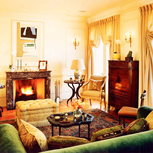 eclectic living room by BraytonHughes Design Studios